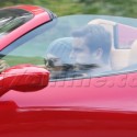 Scott Disick Takes His Red Ferrari For A Spin