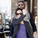 Vanessa Paradis Flips Off Photogs While On Lunch Date With New Man