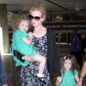 Nicole Kidman And Keith Urban Land In Los Angeles With Their Daughters