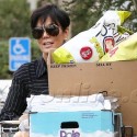 Kris Jenner Stocks Up At The Market