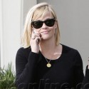 Reese Witherspoon Heads To A Meeting In Brentwood