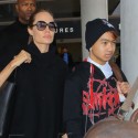 Brangelina Return From London With Maddox