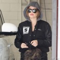 Khloe Kardashian Wears Customized Blood Money Entertainment Jacket To Gym