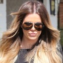 Khloe Kardashian Goes Lighter At The Hair Salon