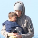 Tom Brady Plays With Son Benjamin On The Beach