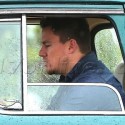 Channing Tatum Cruises In His Vintage Truck