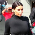 Kim Kardashian Gets Lunch At Joan's On Third