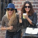 Vanessa Hudgens And A Pal Grab Coffee