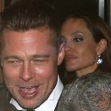 Brad Pitt And Angelina Jolie Party At Ago Restaurant