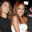 Karrueche Tran Parties At 1OAK With Mystery Man