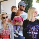 Chris Hemsworth And Elsa Pataky Venture Out In Malibu With Daughter