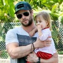 Chris Hemsworth, Elsa Pataky Take Daughter India To Clinic