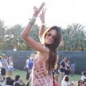 Vanessa Hudgens And Company Party Hardy At Coachella