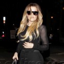 Khloe Kardashian And French Montana Party At Hooray Henry's
