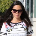 Olivia Munn Goes Shopping In Beverly Hills