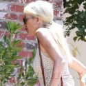 Tori Spelling Steps Out After Hospitalization