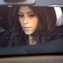 Kim Kardashian Cruises Around In Her Rolls Royce Yet Again