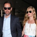 Kate Bosworth And Michael Polish Hold Hands At LAX