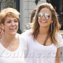 J.Lo And Her Mom Grab Lunch In NYC