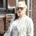 Gwen Stefani Tries A Funky New Hairstyle