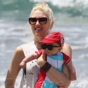 Gwen Stefani And Gavin Rossdale Take Their Three Sons To The Beach