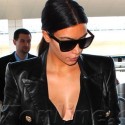 Kim Kardashian Returns Stateside After Whirlwind Wedding Trip