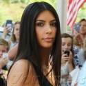 Kim Kardashian Wears A Very Revealing Top