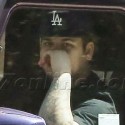 Rob Kardashian Drives To Meet Mom Kris Jenner