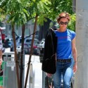 Vanessa Paradis And Boyfriend Go On A Walk