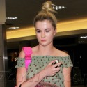 Ireland Baldwin Comes Back From N.Y.C.