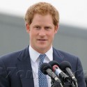 Prince Harry Horses Around In England