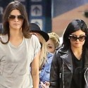 The Kardashian-Jenner Girls Arrive At LAX