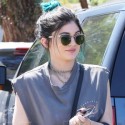 Kylie Jenner Shows Off Her Electric Teal Hair