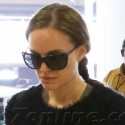 Natalie Portman Jets Out Of Los Angeles
