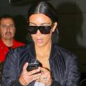Kim Kardashian And Kendall Jenner Fly Home From France