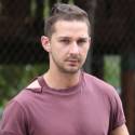 Shia LaBeouf Grabs Coffee In Torn T-Shirt