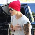 Justin Bieber Shows Off His Tattoos