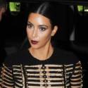 Kim Kardashian And Kendall Jenner Attend The Balmain Show