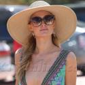 Paris Hilton Wears A Sexy Summer Maxi Dress