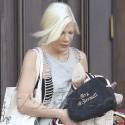 Tori Spelling Heads To The Studio To Shoot Her New Show