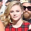 Chloe Moretz Stops By Jimmy Kimmel
