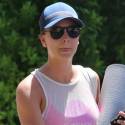 Kaley Cuoco Burns Lots Of Calories At Yoga