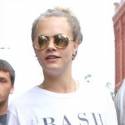 Cara Delevingne And Zoe Kravitz Walk Around NYC