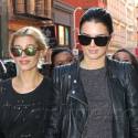 Kendall Jenner And Hailey Baldwin Grab Coffee In N.Y.C.