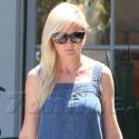 Kirsten Dunst Wears Jean Dress On Shopping Spree
