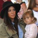 Kourtney Kardashian Leaves N.Y.C. With Mason And Penelope