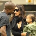 Kimye And Nori Leave Los Angeles Behind