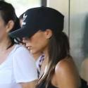 Victoria And David Beckham Attend A Workout Class