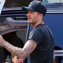 David Beckham Is Sexy At Spin Class