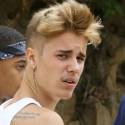 Justin Bieber Goes On A Hike